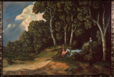 Dans une forêt - Konstantin Andreevic Somov