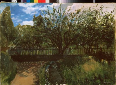 Un petit jardin - Konstantin Andreevic Somov