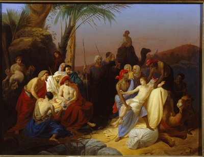 La vente de Joseph - Konstantin Dmitrievich Flavitsky