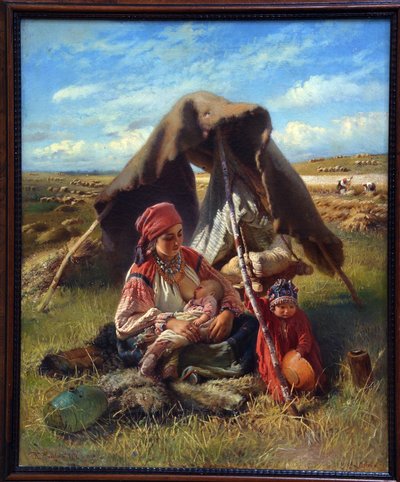 Faucheur - Konstantin Egorovich Makovsky