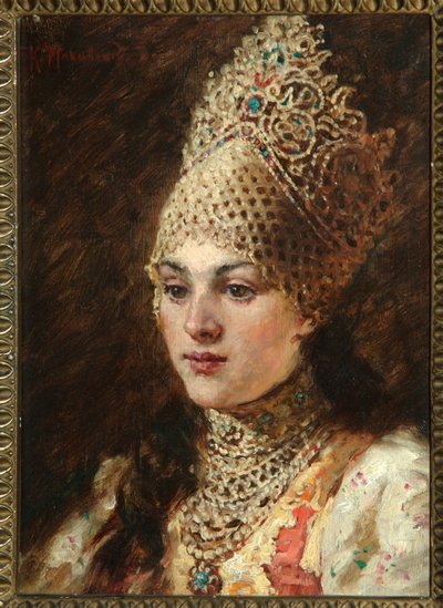 Femme boyard - Konstantin Egorovich Makovsky