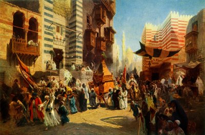 Retour du Saint Tapis de La Mecque au Caire, 1876, 1965 - Konstantin Egorovich Makovsky