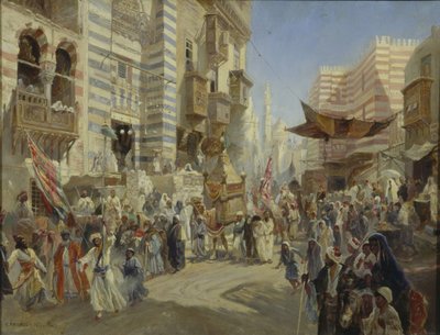 La Remise du Tapis Sacré au Caire, 1876 - Konstantin Egorovich Makovsky