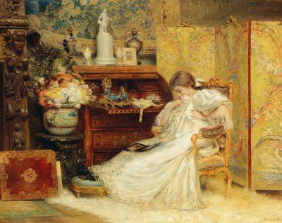 La tendre créature - Konstantin Egorovich Makovsky