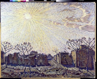 Le Soleil - Konstantin Fedorovich Bogaevsky