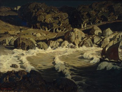 Nuit en mer, 1903 - Konstantin Fyodorovich Bogayevsky