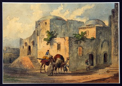 Via Dolorosa et maison de Ponce Pilate à Jérusalem - Konstantin Karlovich Gerz