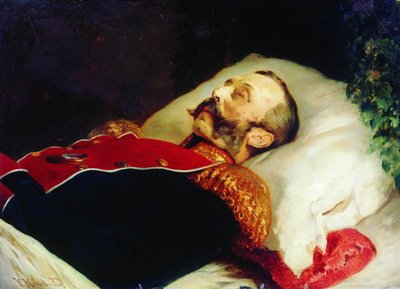 Konstantin Makovsky Alexandre II sur scène 1881 - Konstantin Makovsky