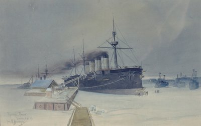 Croiseur cuirassé Rossia, 1897 - Konstantin Vasilyevich Isenberg