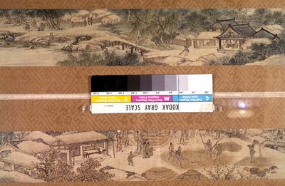 Art coréen : paysage des quatre saisons attribué à Kim Tu Ryang (1686-1764) - Korean School