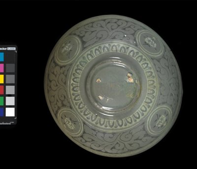 Bol avec grues et nuages, vers 1150-1200 - Korean School