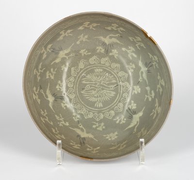 Bol avec grues et nuages, c.1150-1200 - Korean School