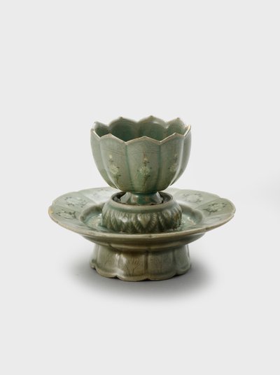 Tasse et support, fin XIIe-début XIIIe siècle - Korean School