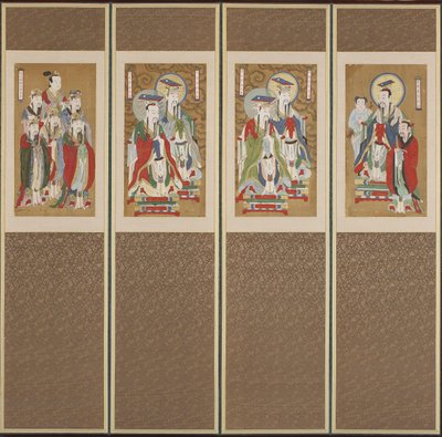 Scène processionnelle, dynastie Choson - Korean School