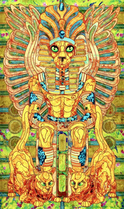 Une divinité égyptienne pleine de vie - Kostyantin Malginov