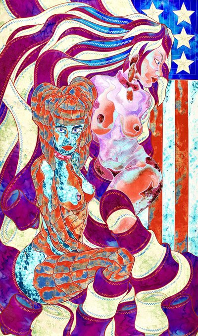 Drapeau coloré pour femmes - Kostyantin Malginov