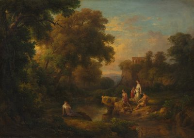 Diane et ses nymphes - Károly Markó