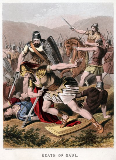 Mort de Saül et de son porteur d