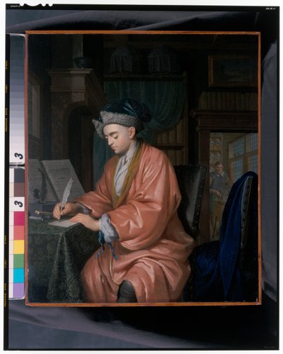 Un docteur dans ses études - Krzyztof (1659 1729) Lubieniecki