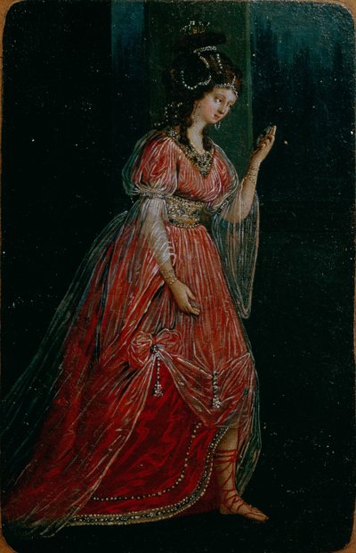 Costume pour le Théâtre des Serfs de Sheremetev - Kuerzinger