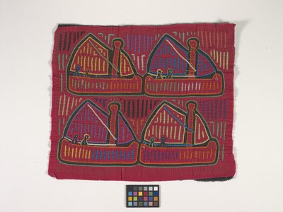 Panneau de chemise (Mola) - Kuna Indian Culture