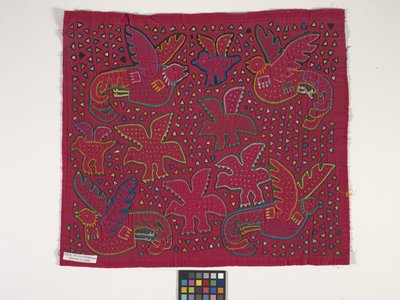 Panneau de chemise (Mola) - Kuna Indian Culture