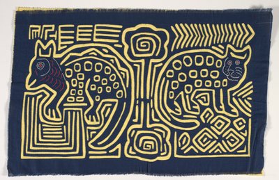 Panneau de chemise (mola), c.1950 - Kuna Indian Culture