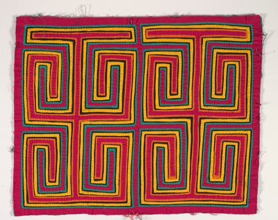 Panneau de chemise (mola), vers 1950 - Kuna Indian Culture
