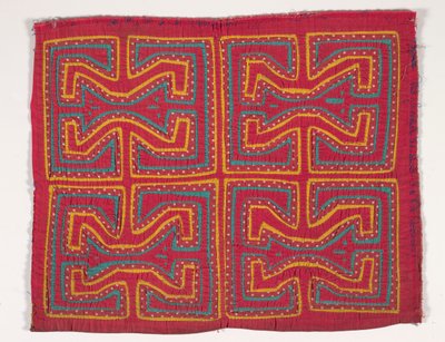 Panneau de chemise (mola), vers 1950 - Kuna Indian Culture