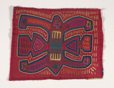 Panneau de chemise (mola) (coton appliqué) - Kuna Indian Culture