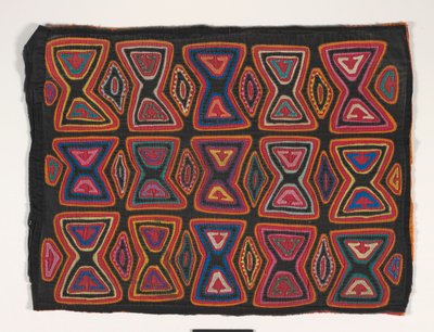 Panneau de chemise (mola) (coton appliqué) - Kuna Indian Culture
