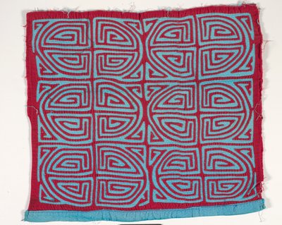 Panneau de chemise (mola) - Kuna Indian Culture