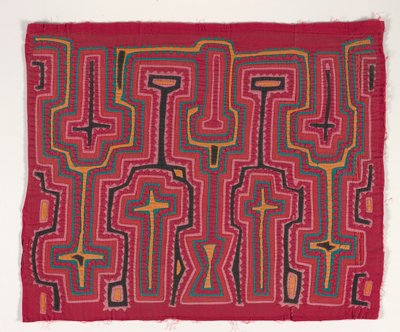 Panneau de chemise (mola) - Kuna Indian Culture