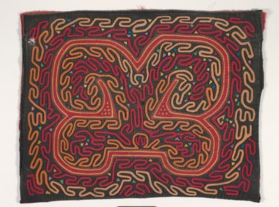 Panneau de chemise (mola) - Kuna Indian Culture