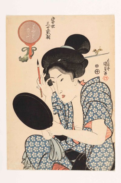 Le type populaire, de la série Tosei sanjuni so - Kunisada