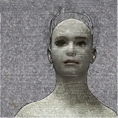 Annerose avec un regard critique sur le monde - Kurt Heppke