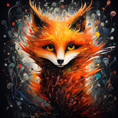 Anthropomorphisme du renard magique 3 - Kurt Heppke