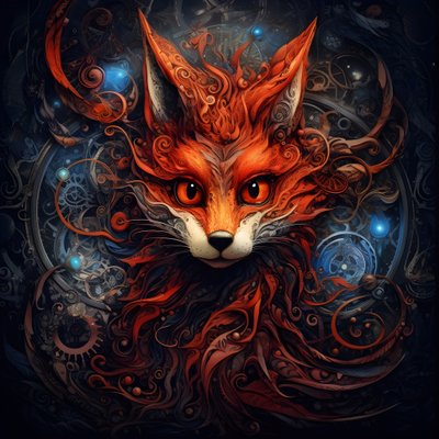 Anthropomorphisme du renard magique 4 - Kurt Heppke