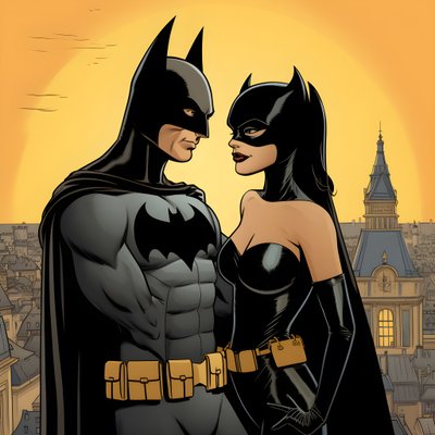 Batman et Catwoman 1 - Kurt Heppke