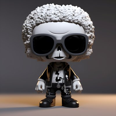 Chibi petit squelette 1 - Kurt Heppke