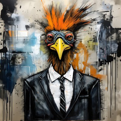 Le trois cent vingt-deuxième tableau où les oiseaux ont chanté leurs douces mélodies de liberté pour la troisième fois 3 - Kurt Heppke