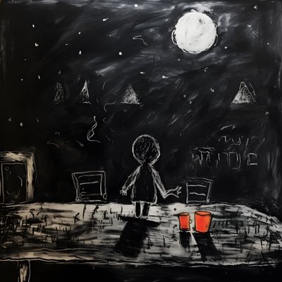 un dessin fait par un enfant de 3 ans 3 - Kurt Heppke