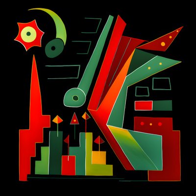 Une tendance boursière dans le style de Picasso 2 - Kurt Heppke