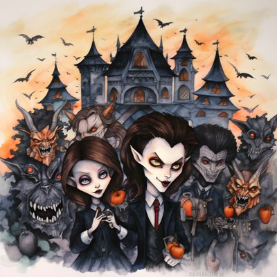 Halloween avec vampires et loups-garous 2 - Kurt Heppke