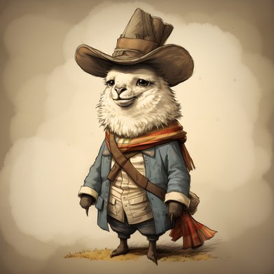 Lama, 18ème siècle Amérique 1 - Kurt Heppke