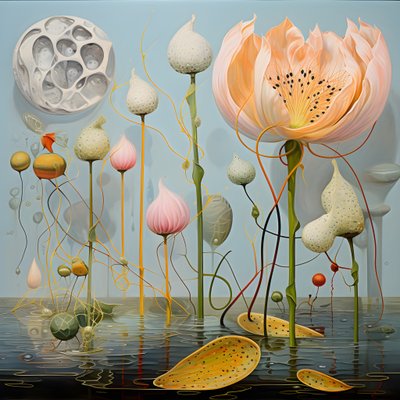 gousses de graines de lotus 2 - Kurt Heppke