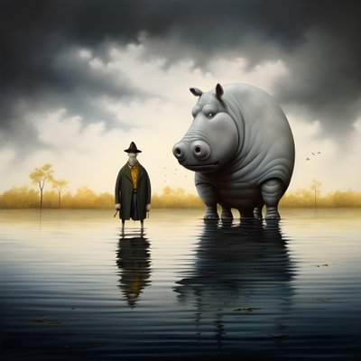 mon animal de compagnie est un hippopotame 1 - Kurt Heppke