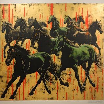 cent chevaux 1 - Kurt Heppke