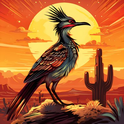 roadrunner soleil brûlant 2 - Kurt Heppke