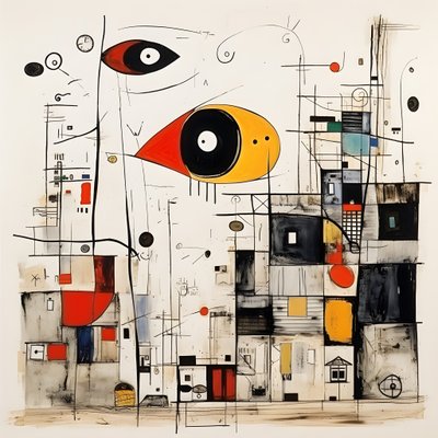 Illustrations surréalistes de Joan Miró 3 - Kurt Heppke